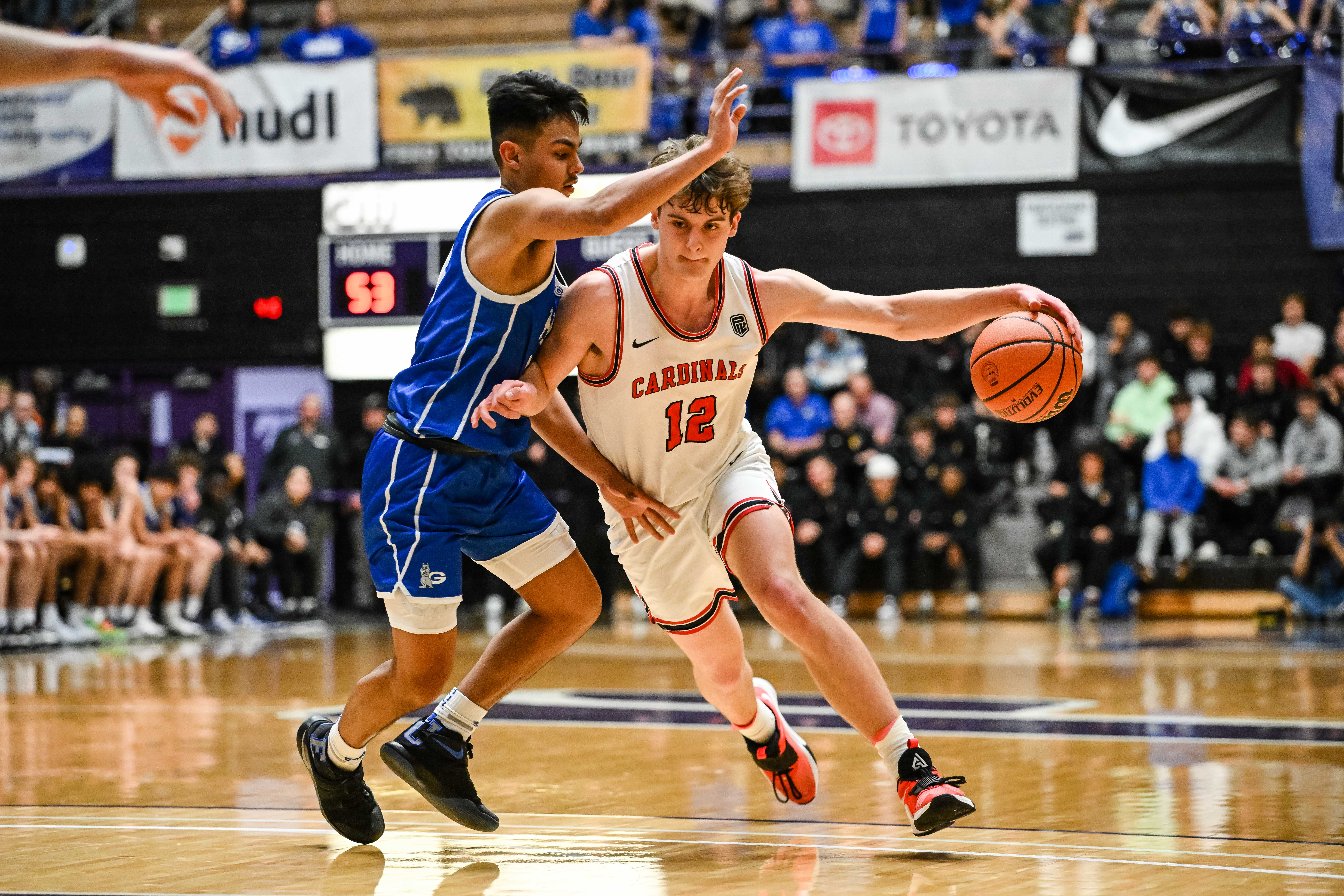 Lincoln Gresham 6A Oregon boys basketball quarterfinal Naji Saker -95